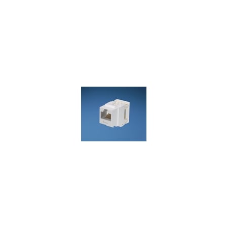 Panduit 1-PORT MOD JACK 110 8W8P UTP, T568A/B CAT6 NET KEY, ELECTRIC IVORY ROHS NK688MEI